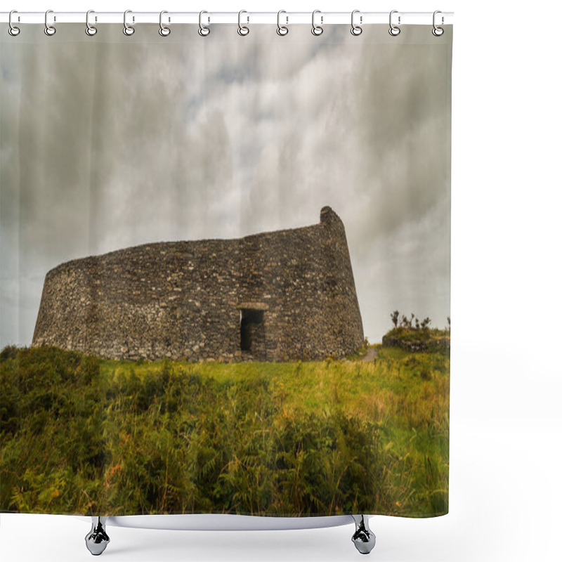 Personality  Staigue Stone Fort In Ireland Shower Curtains