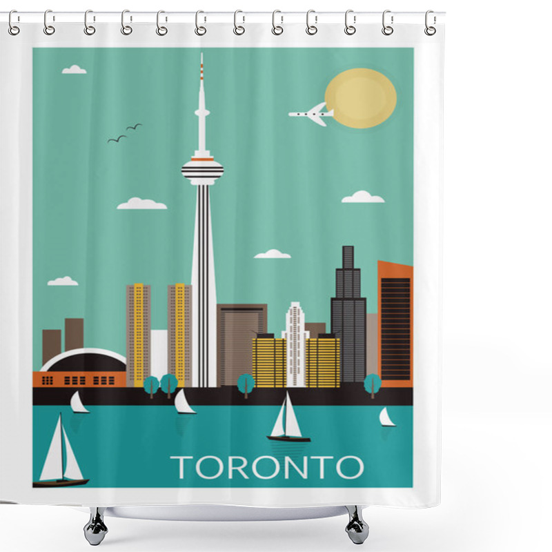 Personality  Toronto. Canada. Shower Curtains