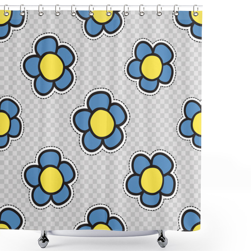 Personality  Abstract Flower Pattern  Shower Curtains