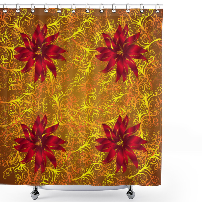 Personality  Abstract Illustration Texture Shower Curtains