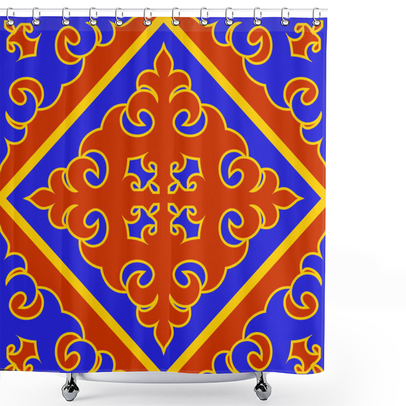 Personality  Asian Ornament Shower Curtains