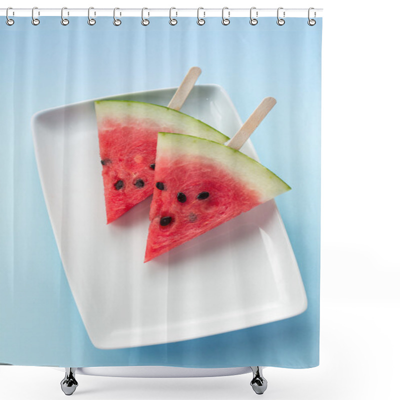 Personality  Watermelon Slices Shower Curtains