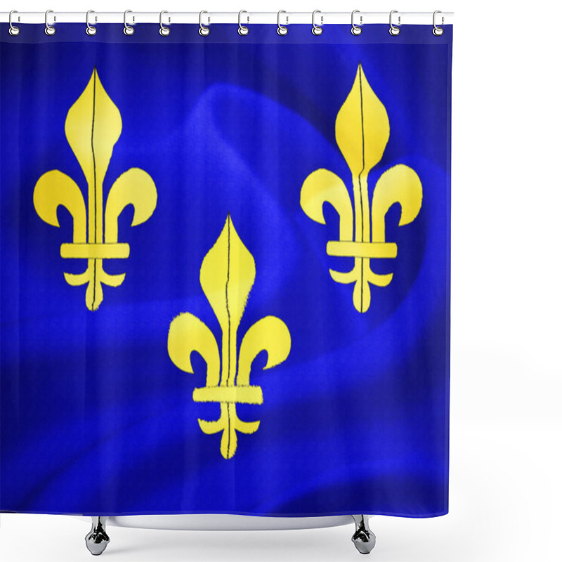 Personality  Old French Flag Shower Curtains