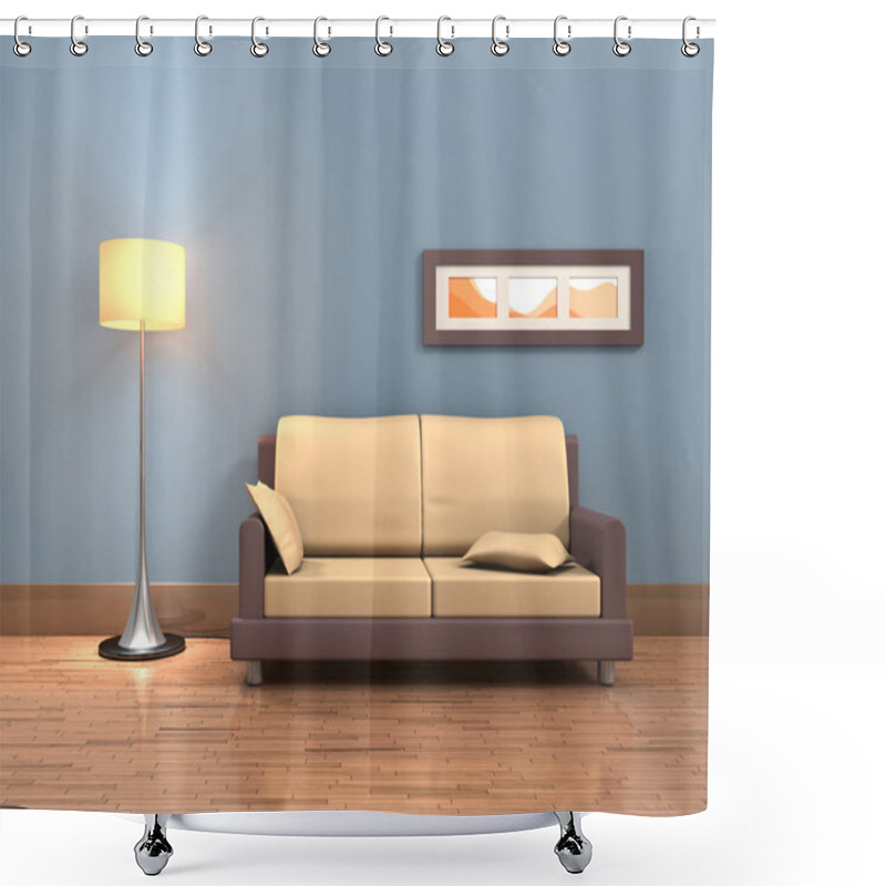 Personality  Living Room Shower Curtains