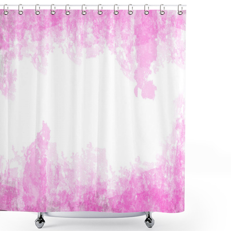 Personality  Pink Grunge Background Shower Curtains