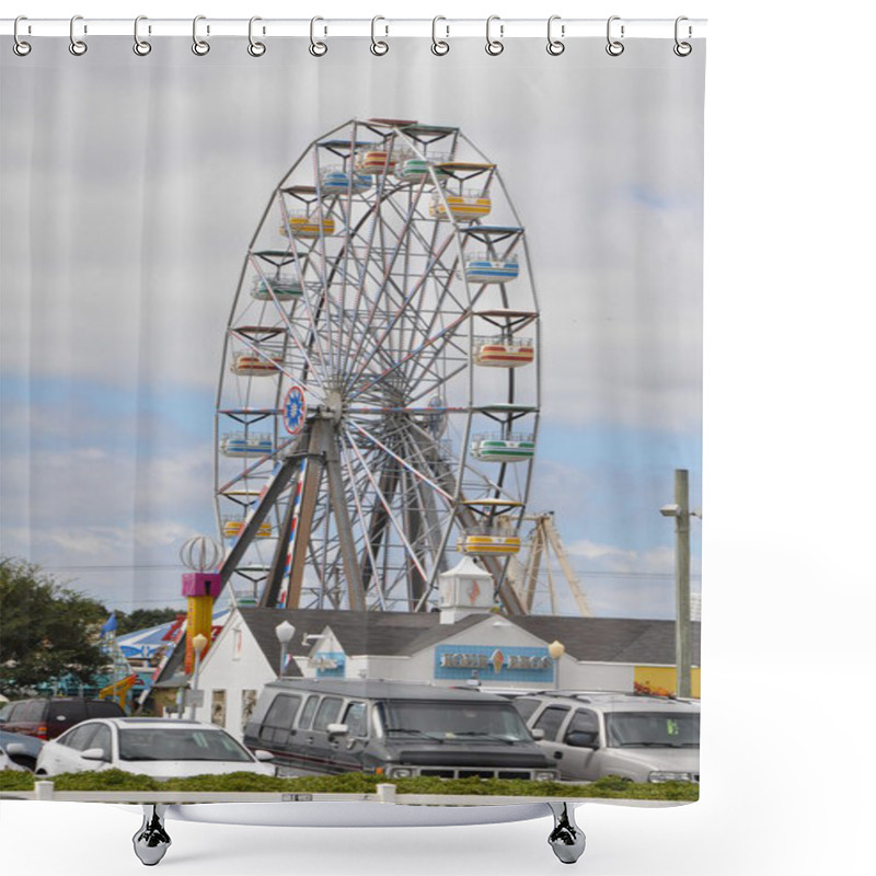 Personality  Virginia Beach In Virginia Shower Curtains