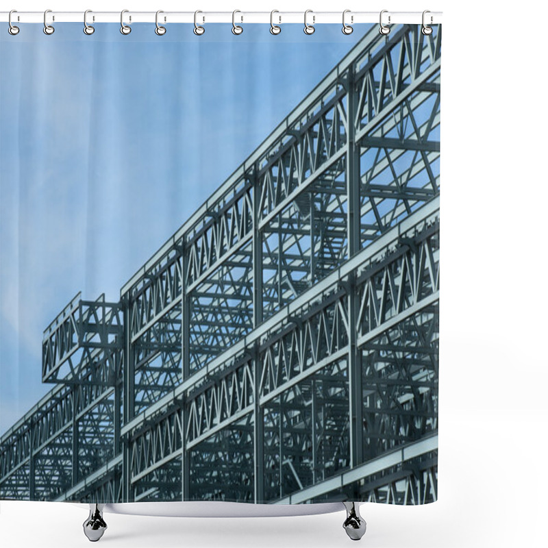 Personality  Steel Construction Frame Shower Curtains