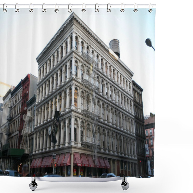 Personality  New York Buildings Shower Curtains