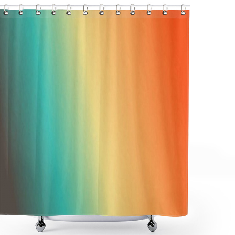 Personality  Abstract Geometric Background With Poly Pattern Shower Curtains