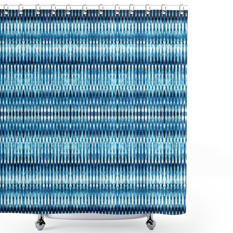 Personality  Geometric High Definition Repeat Boho Pattern Isolated On A Texture Surface Shower Curtains