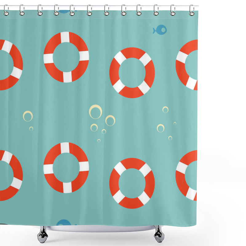 Personality  Seamless Pattern Shower Curtains