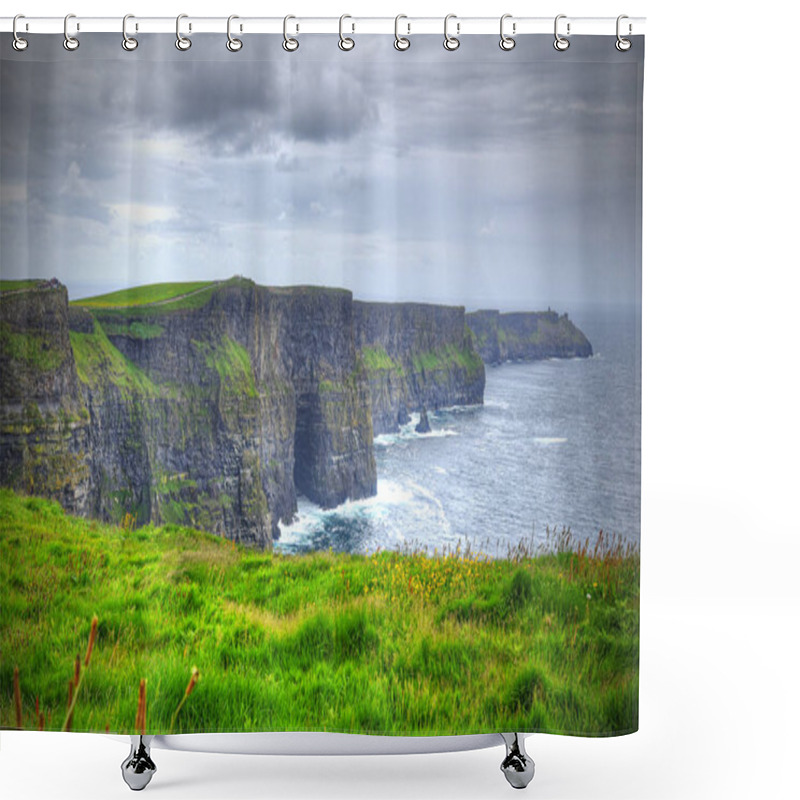 Personality  Ireland's Cliffs Of Moher Shower Curtains