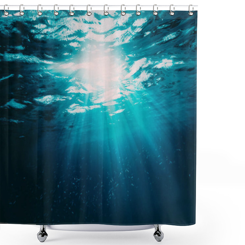 Personality  A Background Sand On The Beach Underwater Shower Curtains