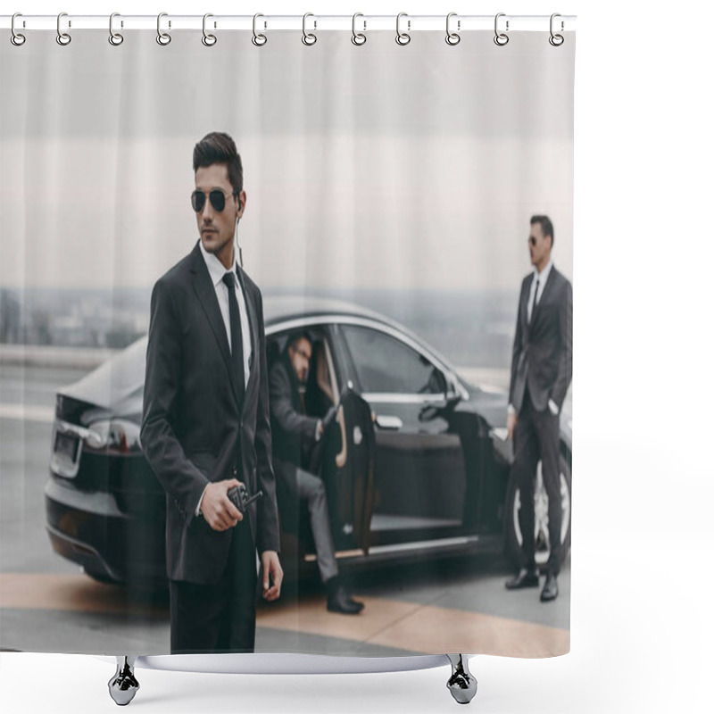 Personality  Bodyguard Shower Curtains