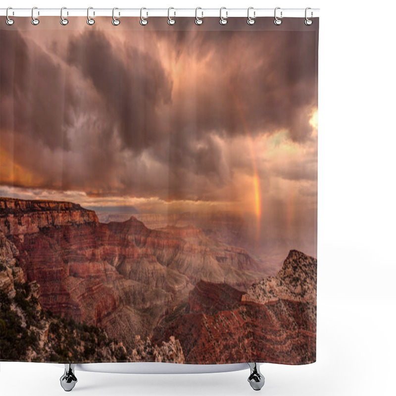 Personality  Dramatic Grandeur Of The Canyon Shower Curtains