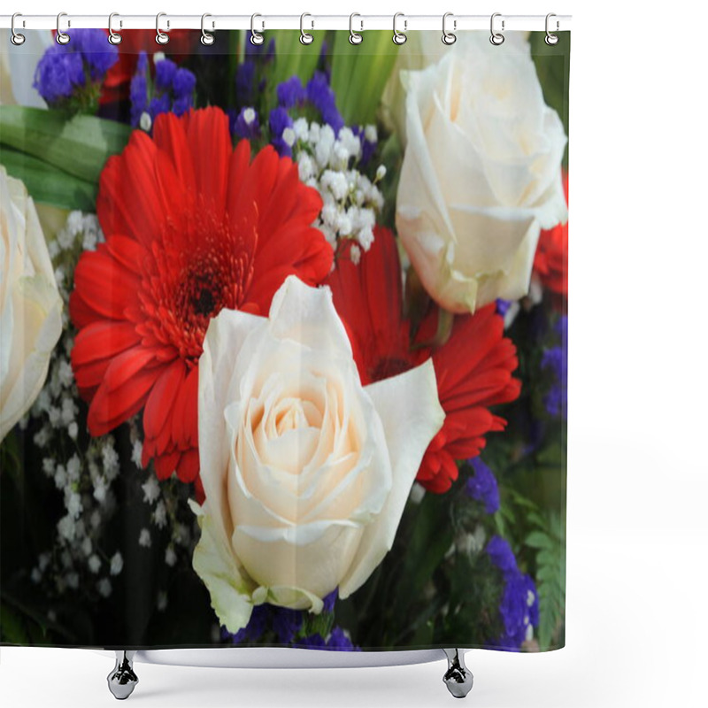 Personality  View Of Beautiful Spring Flowers Shower Curtains