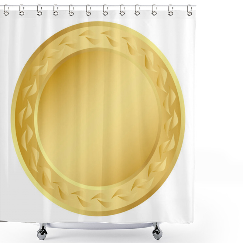 Personality  Gold Medal Shower Curtains