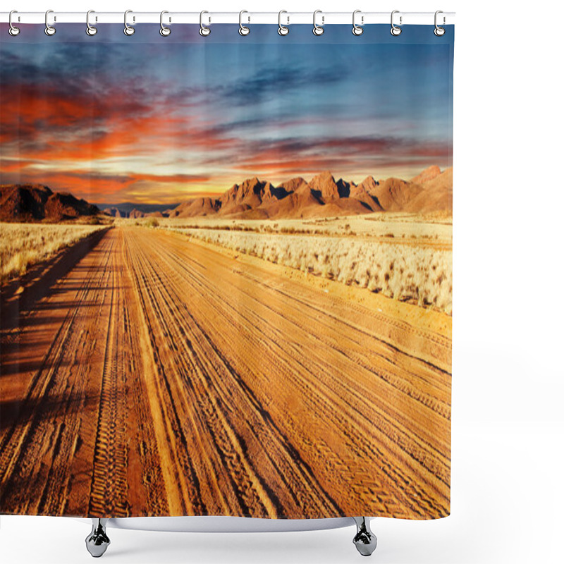 Personality  Kalahari Desert, Namibia Shower Curtains