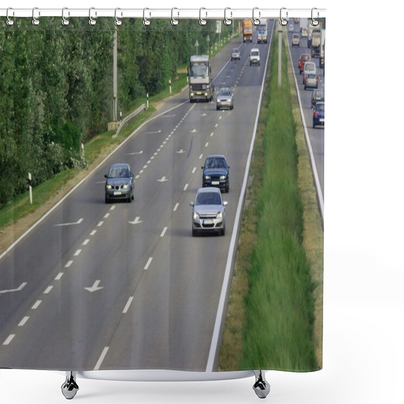 Personality  Highway Shower Curtains