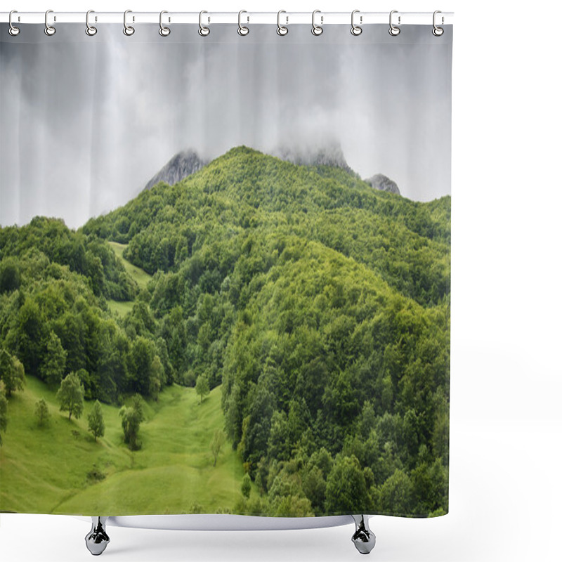 Personality  Picos De Europe Mountains Shower Curtains