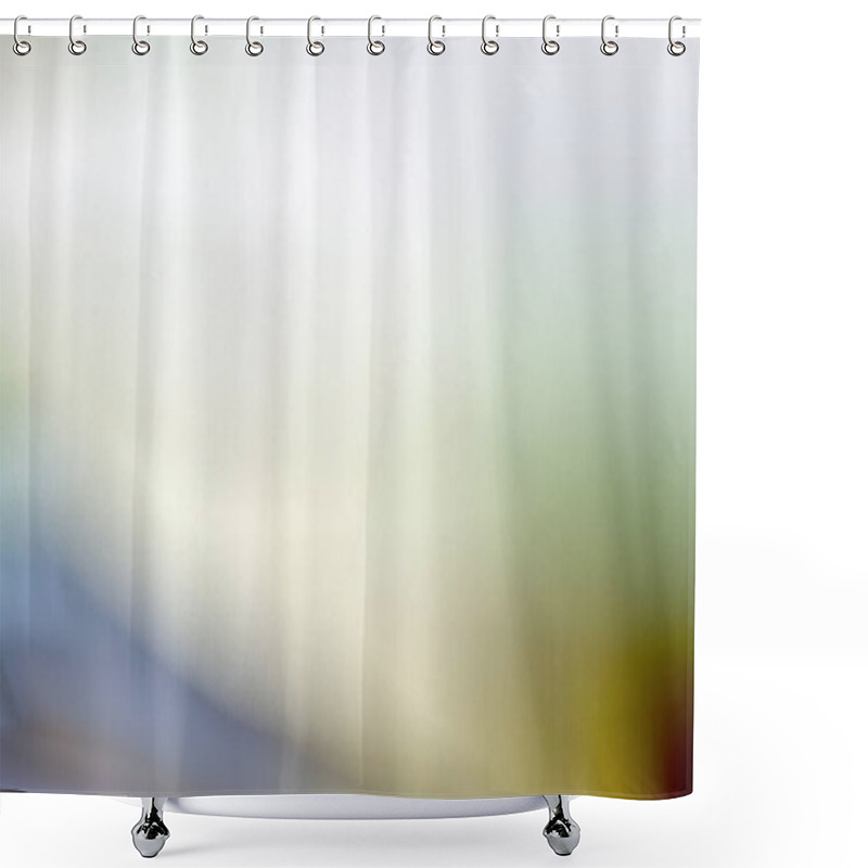 Personality  Background Of Vertical Wavy Lines Of Pastel Abstract Shower Curtains