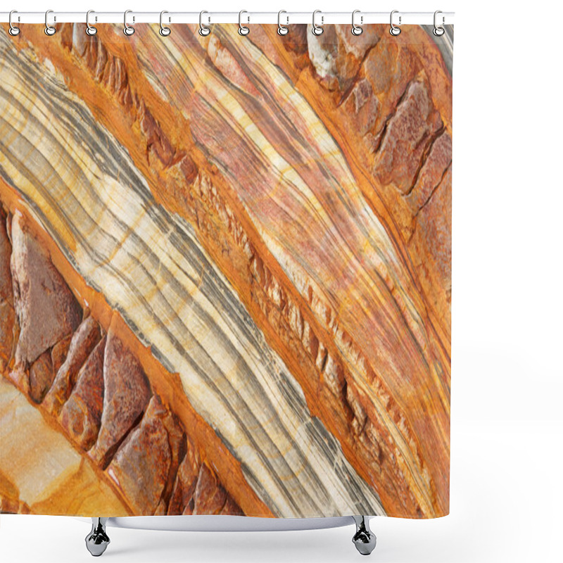 Personality  Abstract Background Shower Curtains