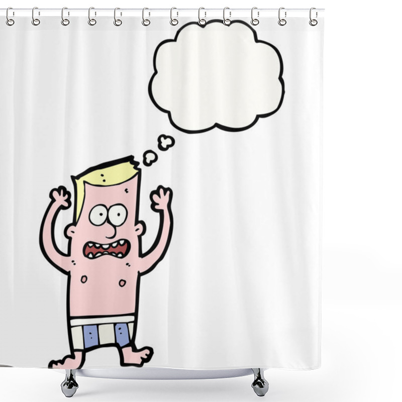 Personality  Sun Burnt Man Shower Curtains