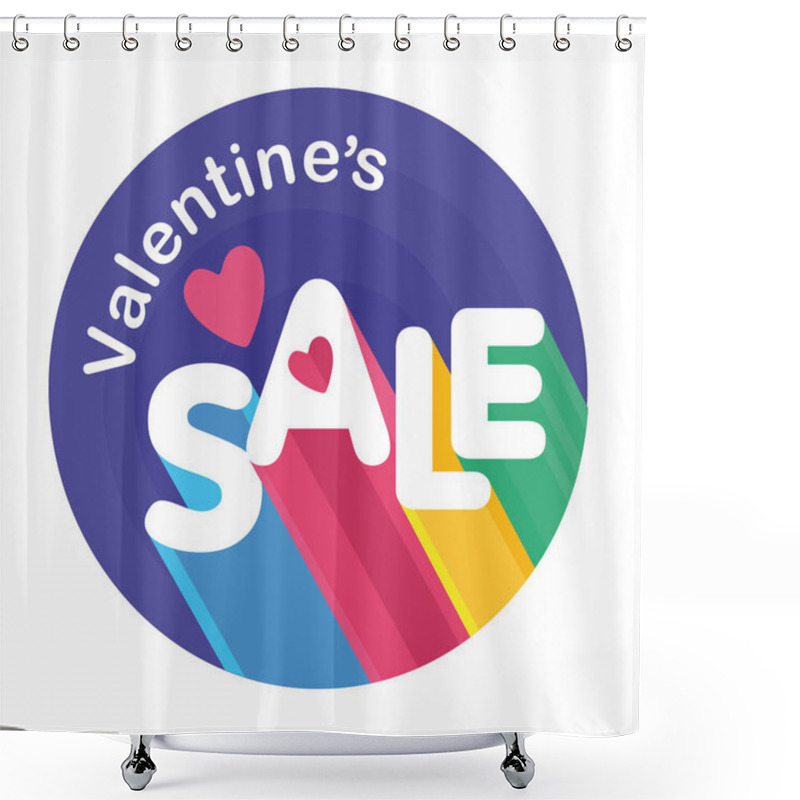 Personality  Valentine's Day Sale Shower Curtains