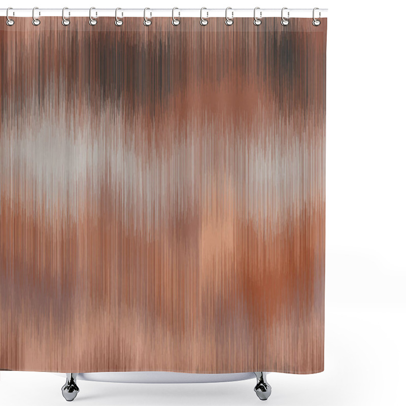 Personality  Soft Blurry Ikat Gradient Ombre Seamless Pattern Shower Curtains