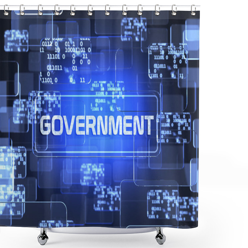 Personality  Government Concept Shower Curtains