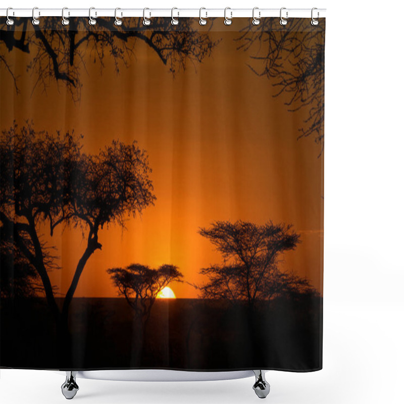 Personality  Serengeti National Park In Tanzania Shower Curtains