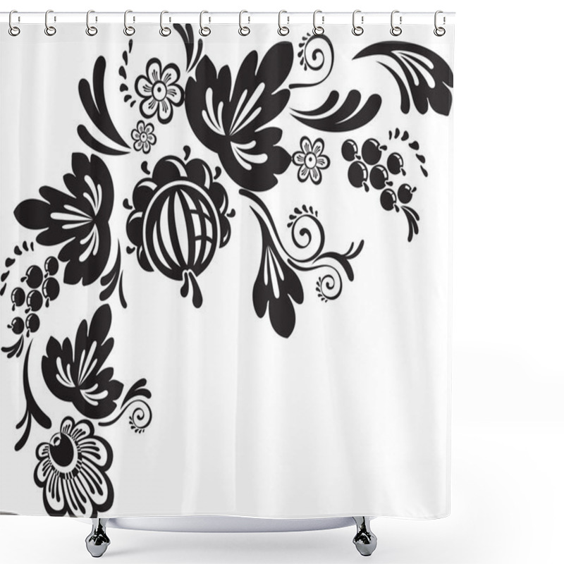 Personality  Corner Decor Element Shower Curtains