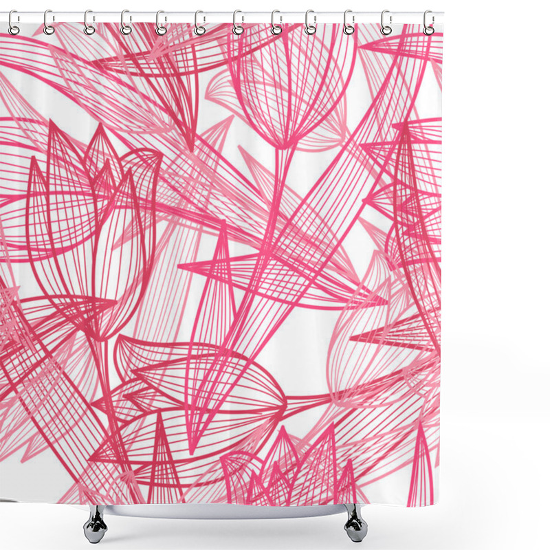 Personality  Seamless Pattern Shower Curtains