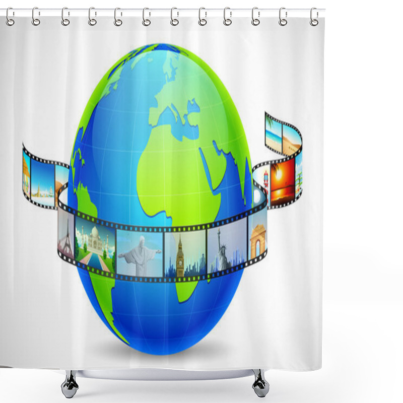 Personality  Travel Photograph Shower Curtains