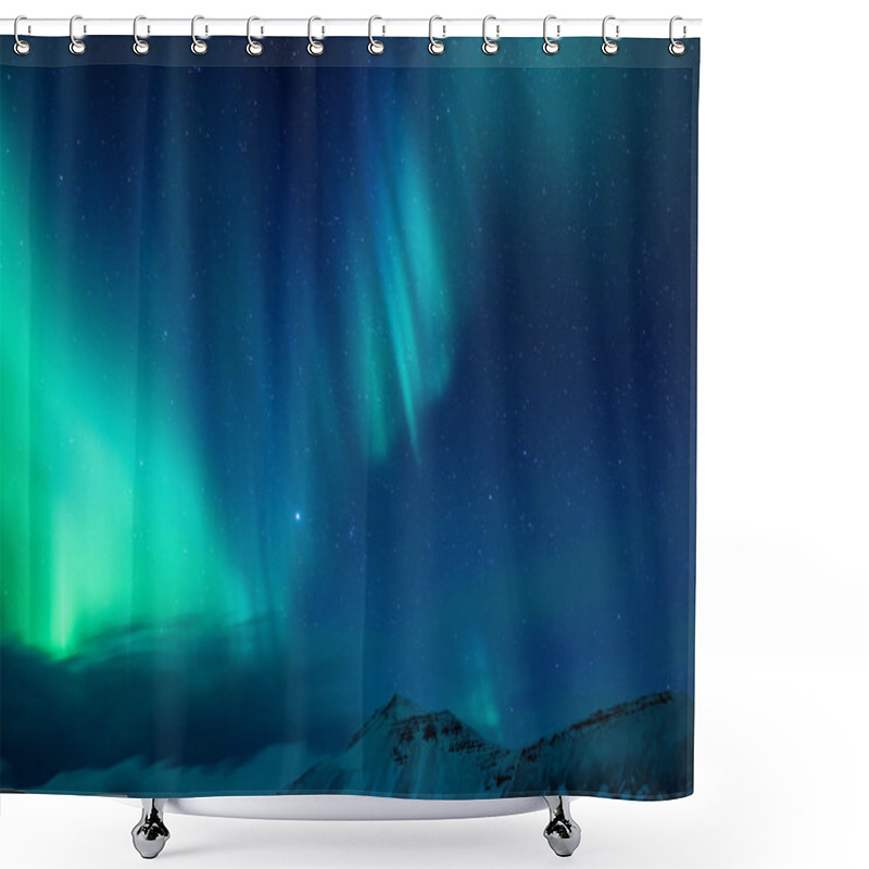 Personality  Amazing Northern Light Shower Curtains