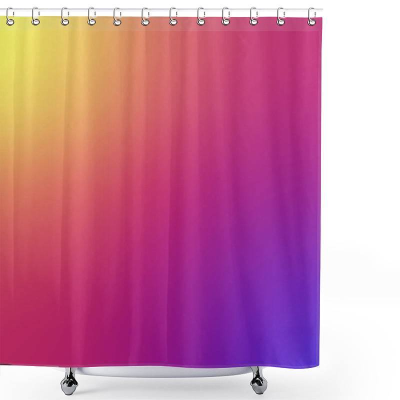 Personality  Smooth Blurred Gradient. Insta Background Wallpaper Style. Scalable Vector Mesh. Bright Template For TikTok Stories. Shower Curtains