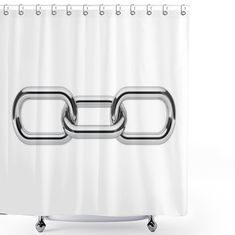 Personality  Three Links Shower Curtains