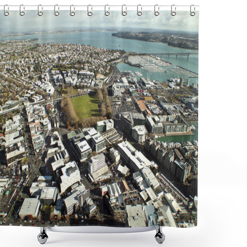 Personality  Auckland City From The Skytower Shower Curtains