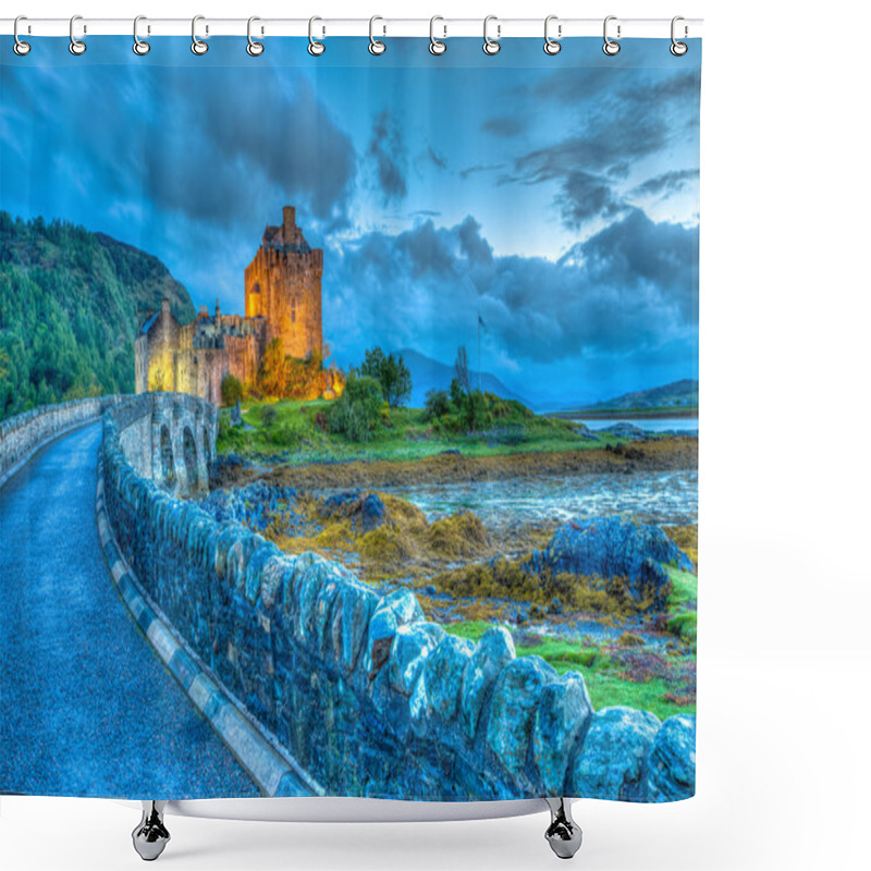 Personality  Eilean Donan Castle Shower Curtains