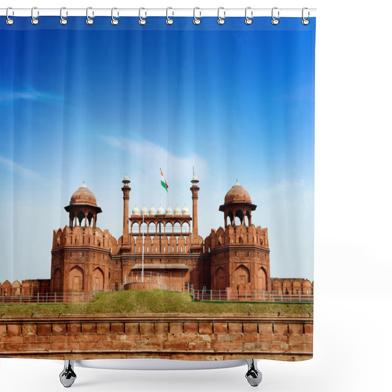 Personality  India, Delhi, The Red Fort Shower Curtains