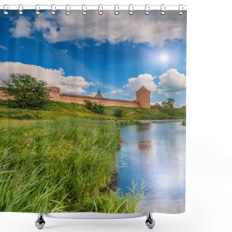 Personality  Saviour Monastery Of St. Euthymius Shower Curtains