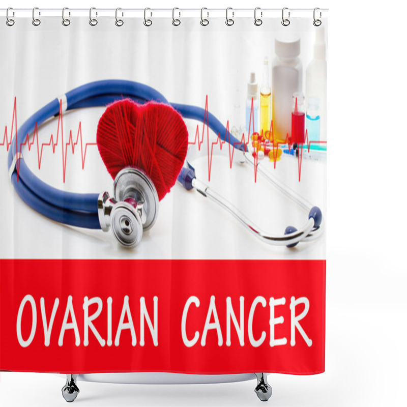 Personality  The Diagnosis Of Ovarian Cancer Shower Curtains