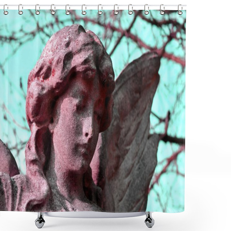 Personality  Angel Shower Curtains