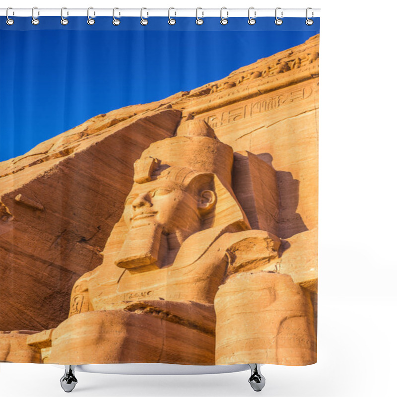 Personality  The Great Temple Of Abu Simbel, Egypt Shower Curtains