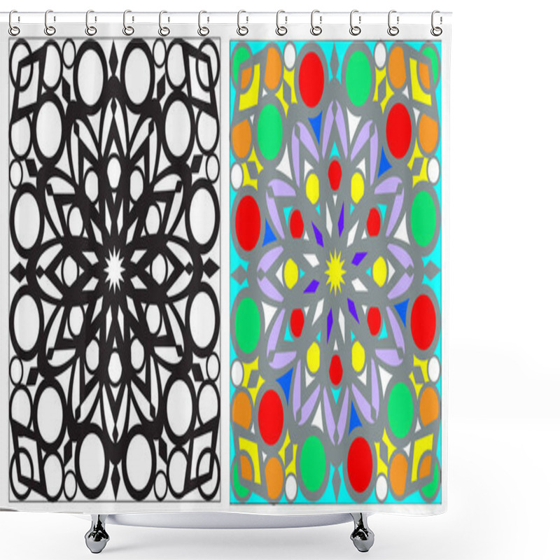 Personality  Ethnic Oriental Pattern Shower Curtains