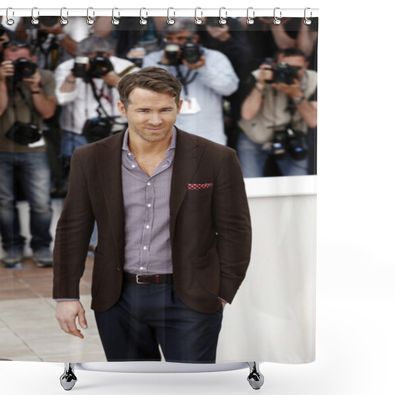 Personality  Ryan Reynolds Shower Curtains