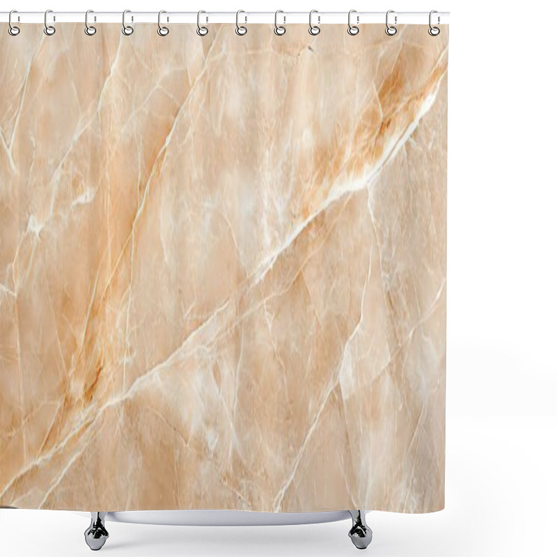 Personality  Elegant Marble Texture With Warm Beige And Cream Tones, Featuring Natural Patterns And Subtle Cracks, Ideal For Backgrounds And Design Projects. Shower Curtains