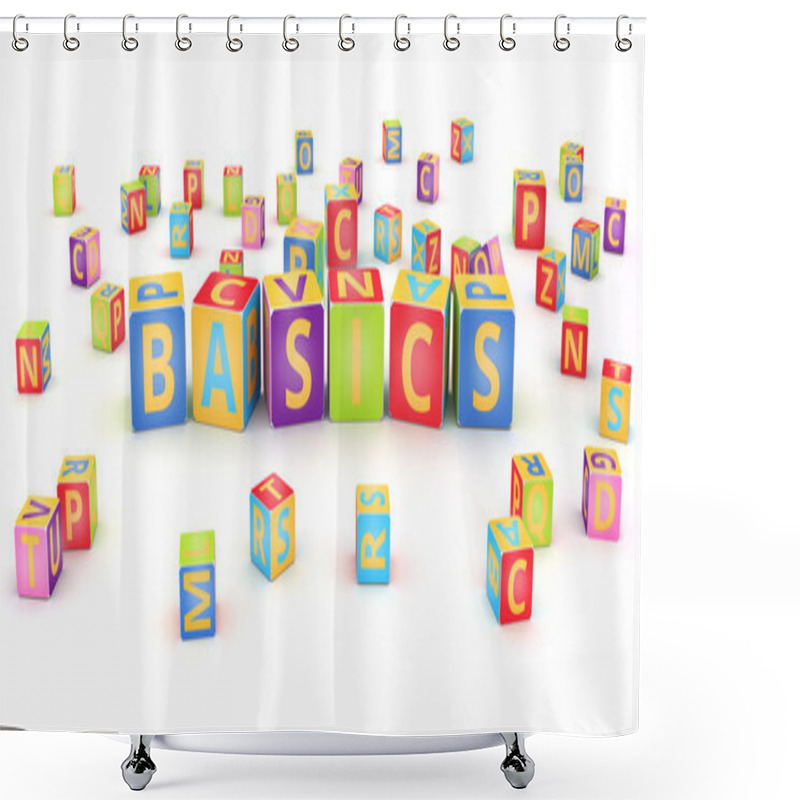 Personality  Back To Basics Shower Curtains