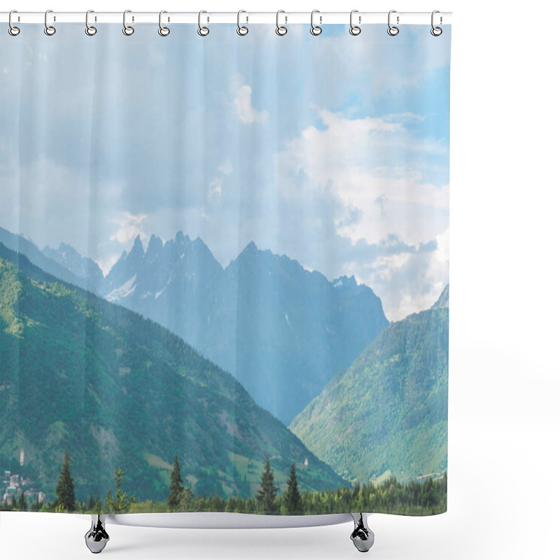 Personality  Mountains Shower Curtains