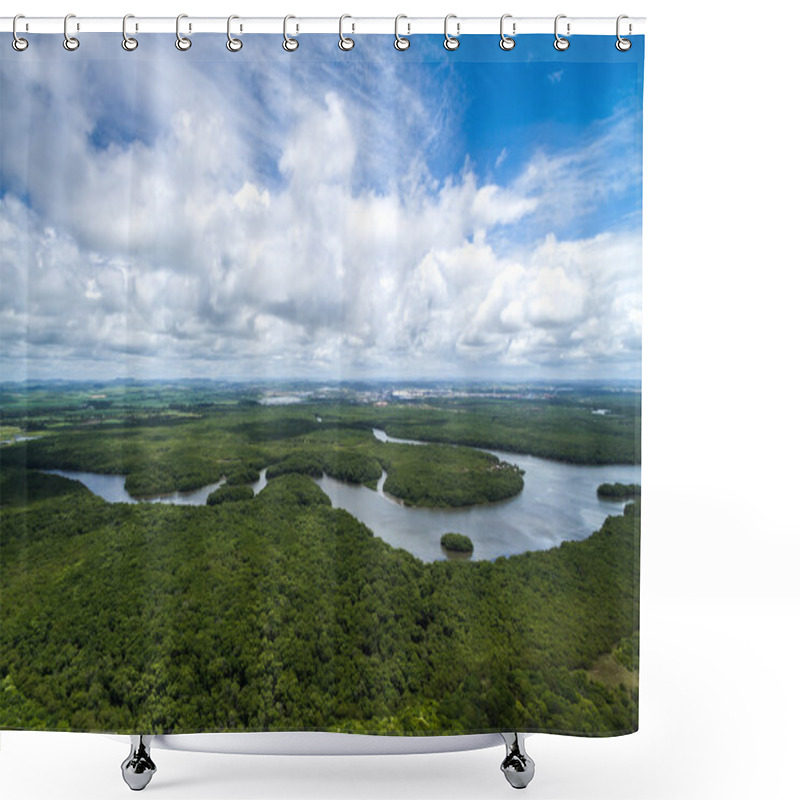 Personality  Amazon Rainforest In Brazil Shower Curtains